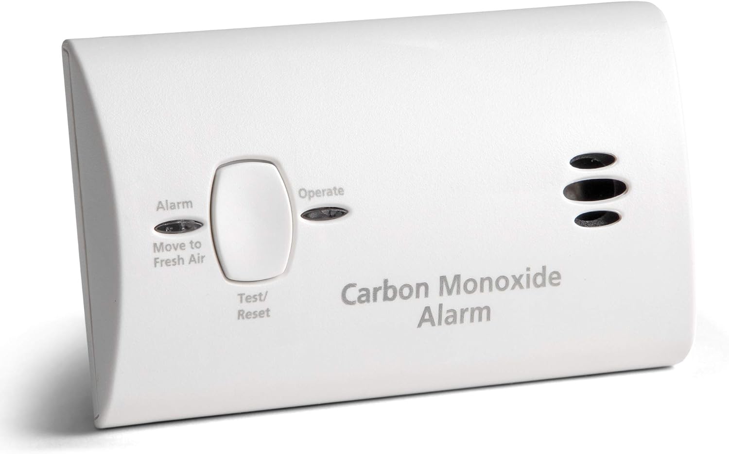 Kidde Carbon Monoxide Detector, AA Battery Powered, Portable for Travel or Home, 85 dB Alarm, LED Status Indicators, 3rd Edition