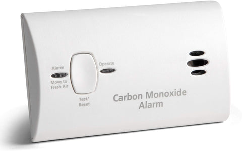 Kidde Carbon Monoxide Detector, AA Battery Powered, Portable for Travel or Home, 85 dB Alarm, LED Status Indicators, 3rd Edition