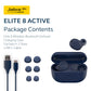 Jabra Elite 8 Active - Best, Most Advanced HearThrough Sports Wireless Bluetooth Earbuds - Comfortable Secure Fit, Military Grade Durability, Active Noise Cancellation, Dolby Surround Sound - Navy