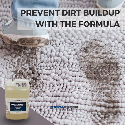 DryMaster Systems THE FORMULA High Traffic Carpet Cleaning Solution for Professional and Commercial Use - 1 Gallon