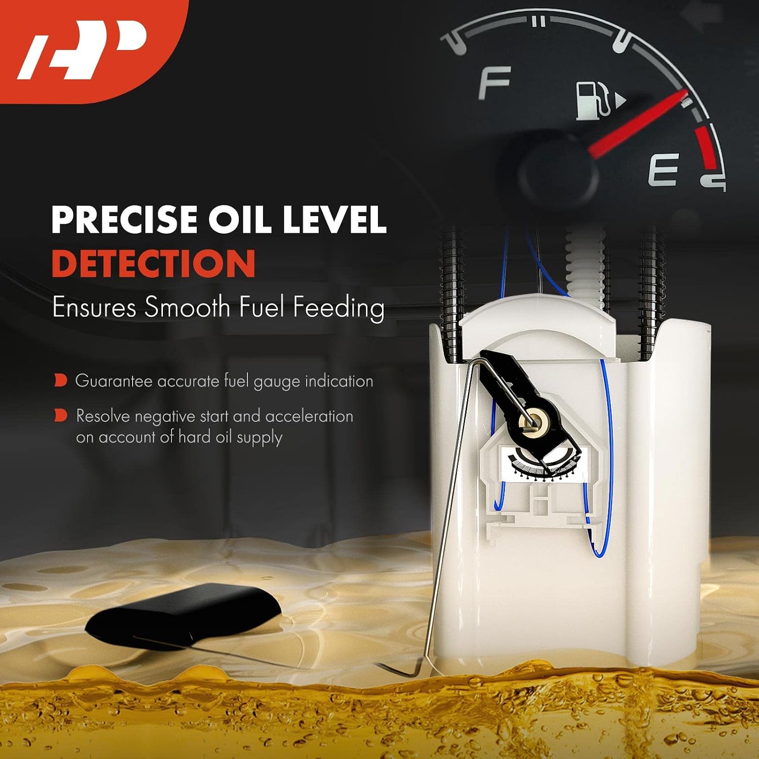 A-Premium Electric Fuel Pump Module Assembly Compatible with Honda