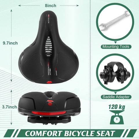 Bike Seat Saddle for Men Women Comfortable Replacement