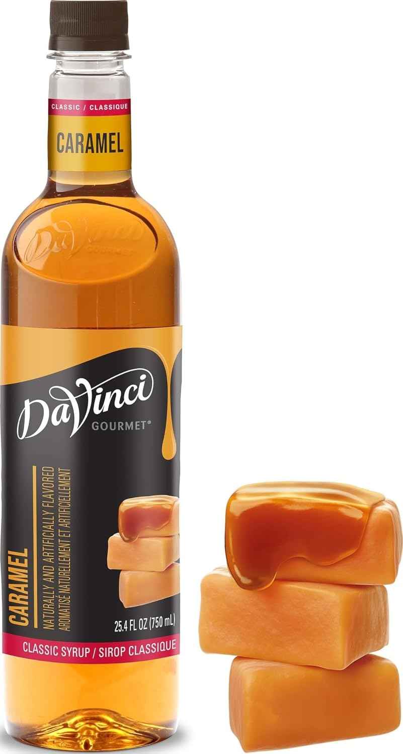 DaVinci Gourmet Classic Caramel Syrup, 25.4 Fluid Ounces (Pack of 1)