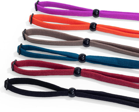 VOOGLASS Glasses Strap(6 PCS) Sports Eyeglass Strap,Adjustable Sunglasses Lanyard Neck Holders Cord Retainer for Men Women
