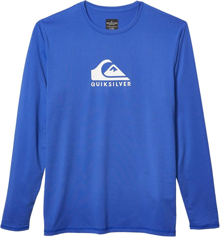 Quiksilver Men's Solid Streak Long Sleeve UPF 50 Rashguard