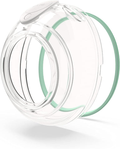 Elvie Stride 5 oz Breast Pump Cups - Dishwasher Safe, Food Grade Silicone, BPA Free - Accessories for Breastmilk Storage & Pumps - 2 Pack