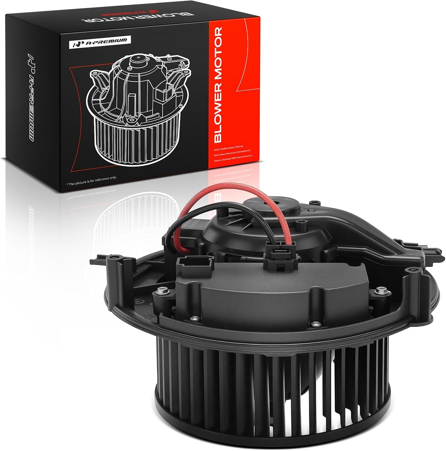 A-Premium Front HVAC Heater Blower Motor and Resistor Assembly
