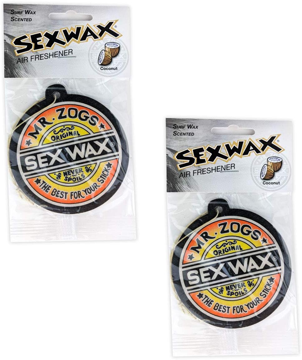 Sex Wax Air Freshener Multi Pack (Coconut 2 Pack)