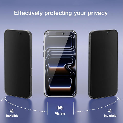 Ailun Privacy Screen Protector+Camera Lens Protector for iPhone 17 Pro Max