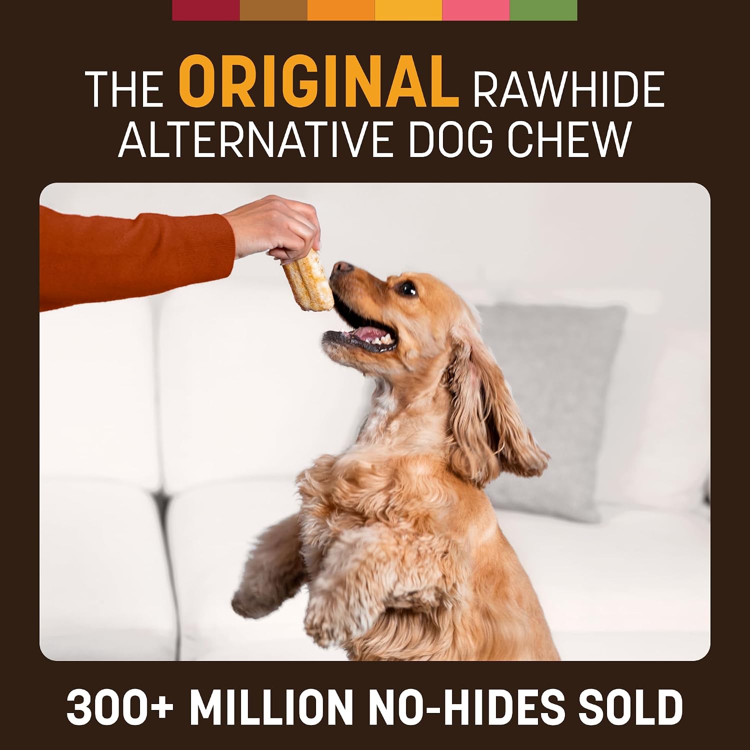 Earth Animal No Hide Dog Chews - Small Rolls 6 Count Grilled Cheese