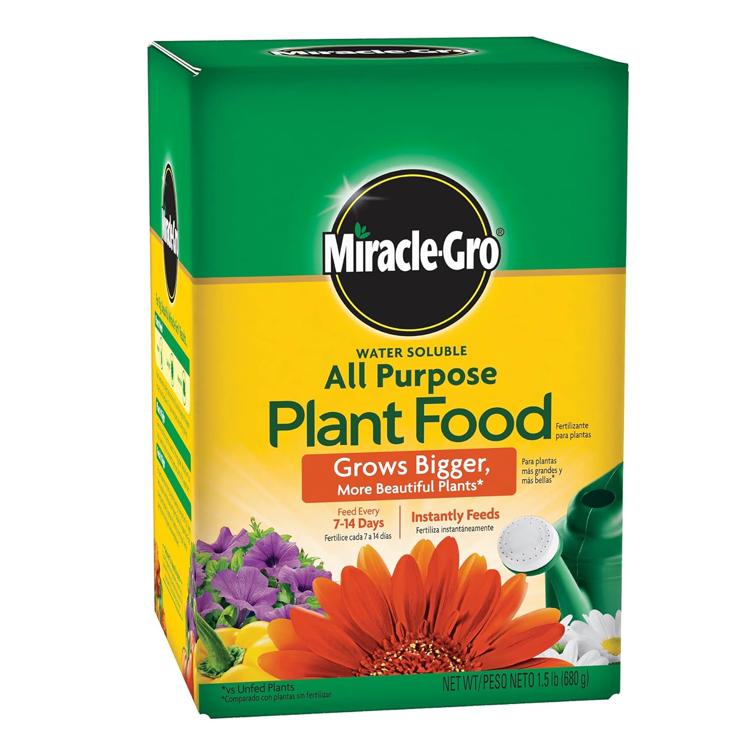 Miracle-Gro Water Soluble All Purpose Plant Food, 1.5 lb.
