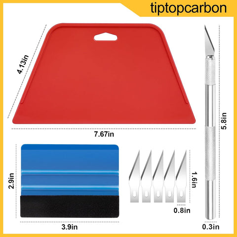tiptopcarbon Wallpaper Kit Wallpaper Smoothing Tool Wallpaper Tools for Peel and Stick on Contact Paper Hanging Vinyl Backsplash Window Film