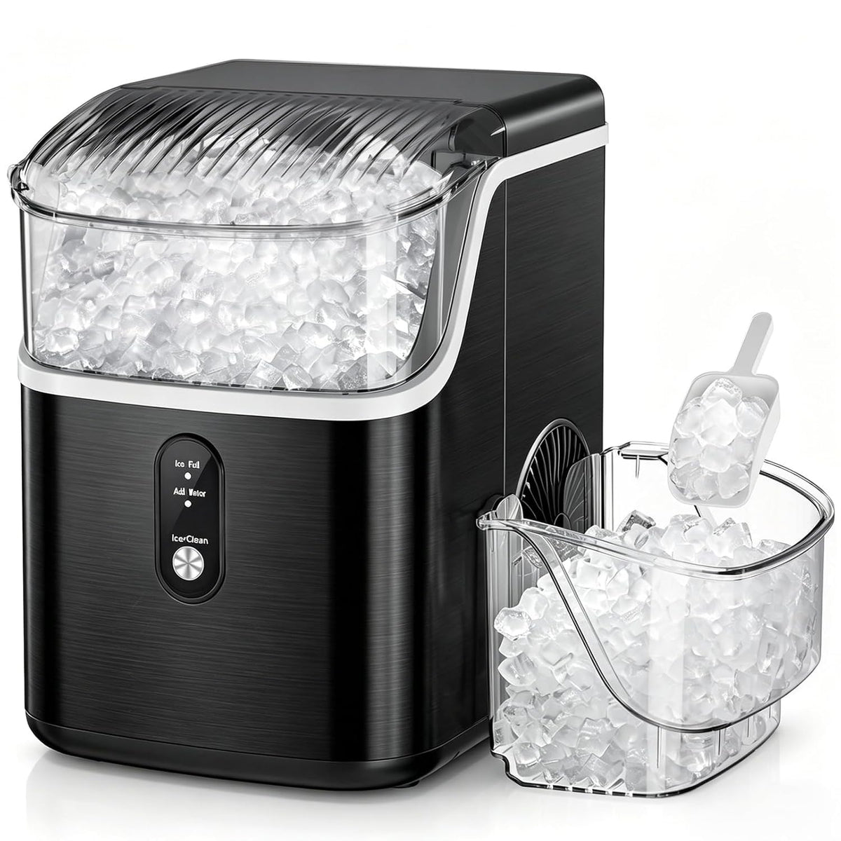 Antarctic Star Nugget Ice Maker Countertop with Chewable Ice