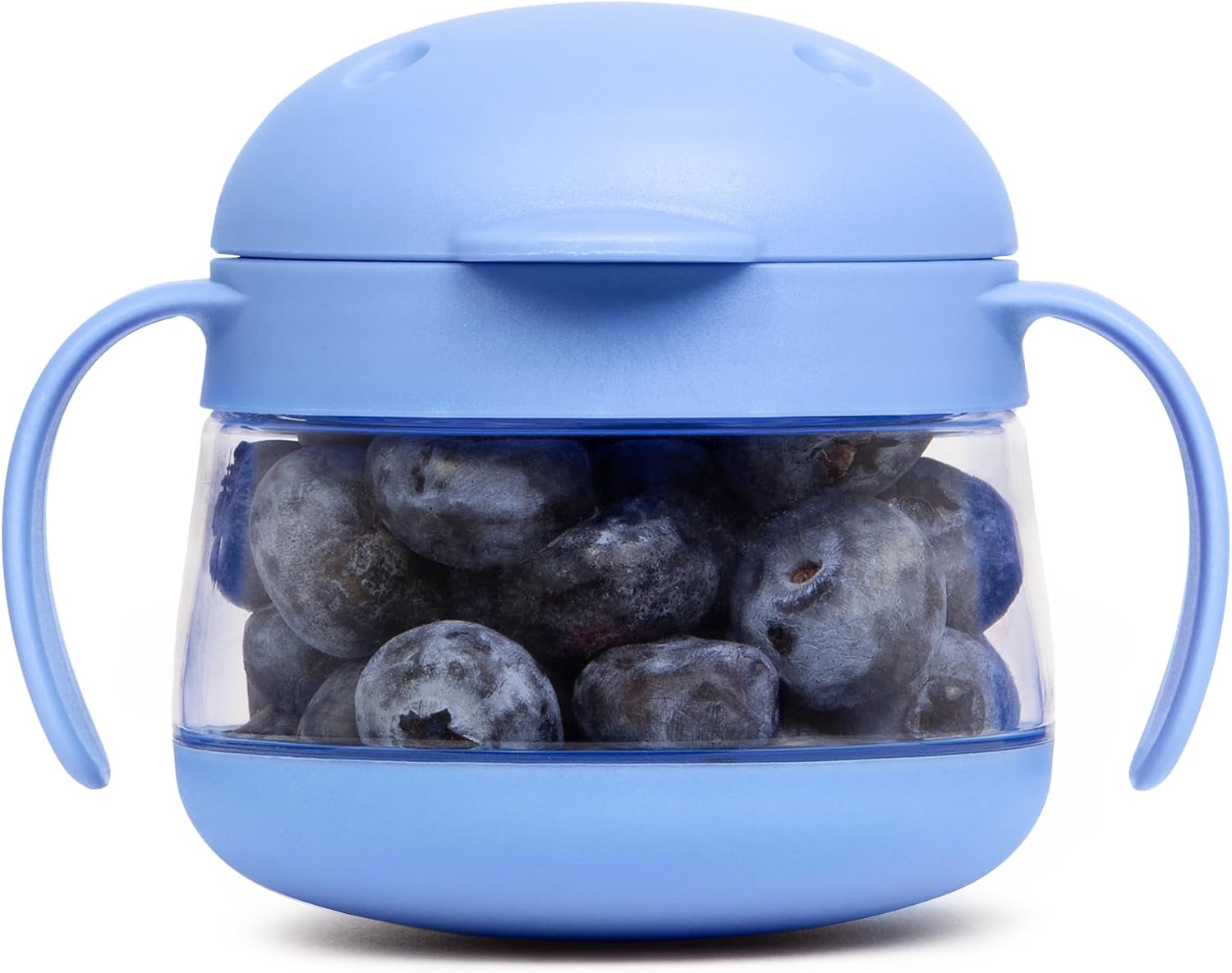 Ubbi Tweat Snack Container for Kids & Toddlers, Polaris Blue
