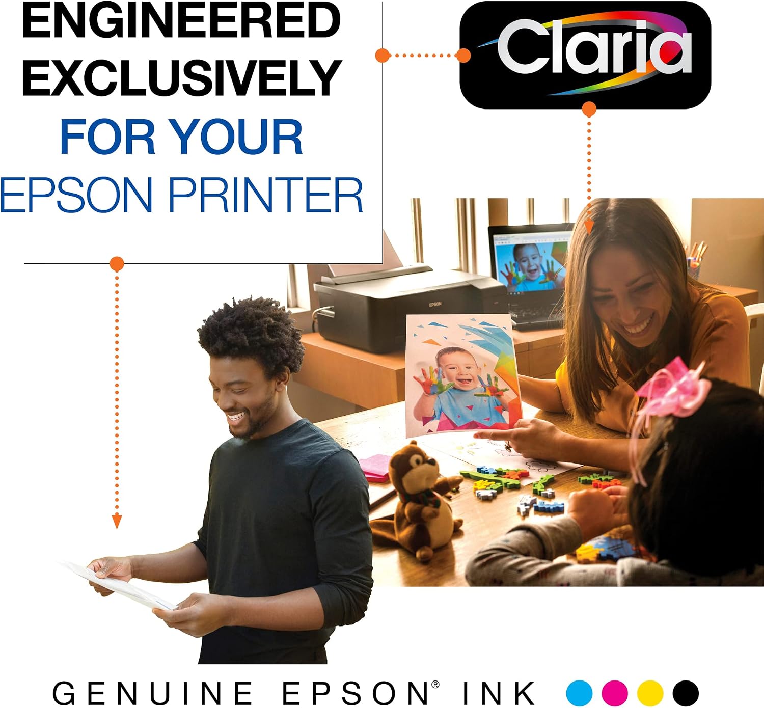 Epson 273 Claria Ink High Capacity Black & Standard Color Cartridge Combo Pack (T273XL-BCS) Works with Expression Premium XP-520, 600, 610, 620, 800, 810, 820