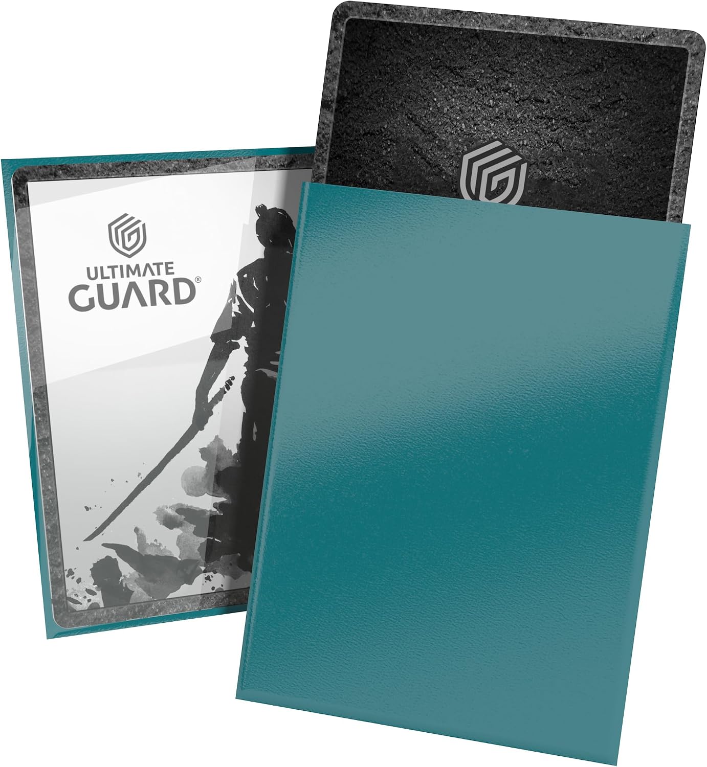 Ultimate Guard Katana Card Sleeves: 100 Standard Size TCG Sleeves, 66 x 91mm, Jade Garden Back, Tournament Quality, No PVC & Acid-Free, High Clarity