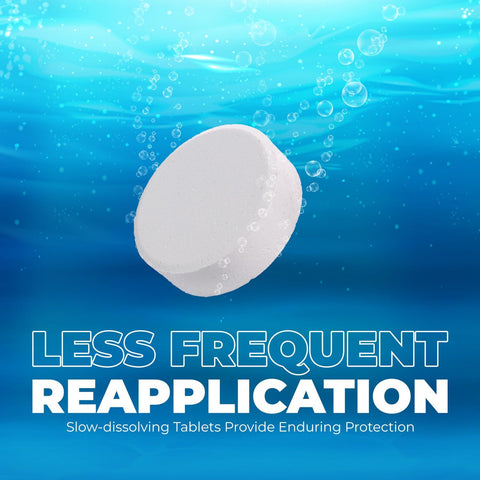 Xtremeclear 3" Swimming Pool Chlorine Tablets 99% Pure Tri-Chlor| Long Lasting & Slow Dissolving | Pro-Grade Pool Sanitizer | 5 Pounds Bucket