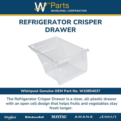 Whirlpool W10854037 Crisper Drawer