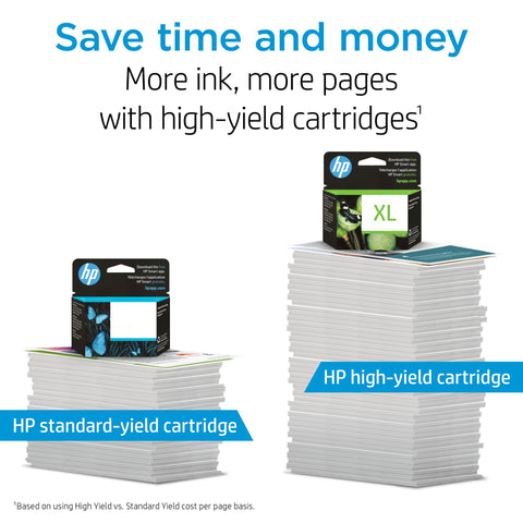 HP 902XL Black High-yield Ink Cartridge | Works with HP OfficeJet 6950, 6960 Series, HP OfficeJet Pro 6960, 6970 Series | Eligible for Instant Ink | T6M14AN