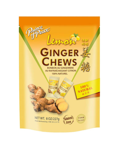 Prince of Peace 100% Natural Ginger Candy (Chews), 8oz