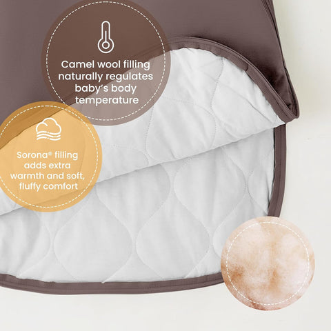 KaiyaBaby Organic Cotton Baby Sleep Sack, Long Sleeve 2.5 TOG, 18-36M