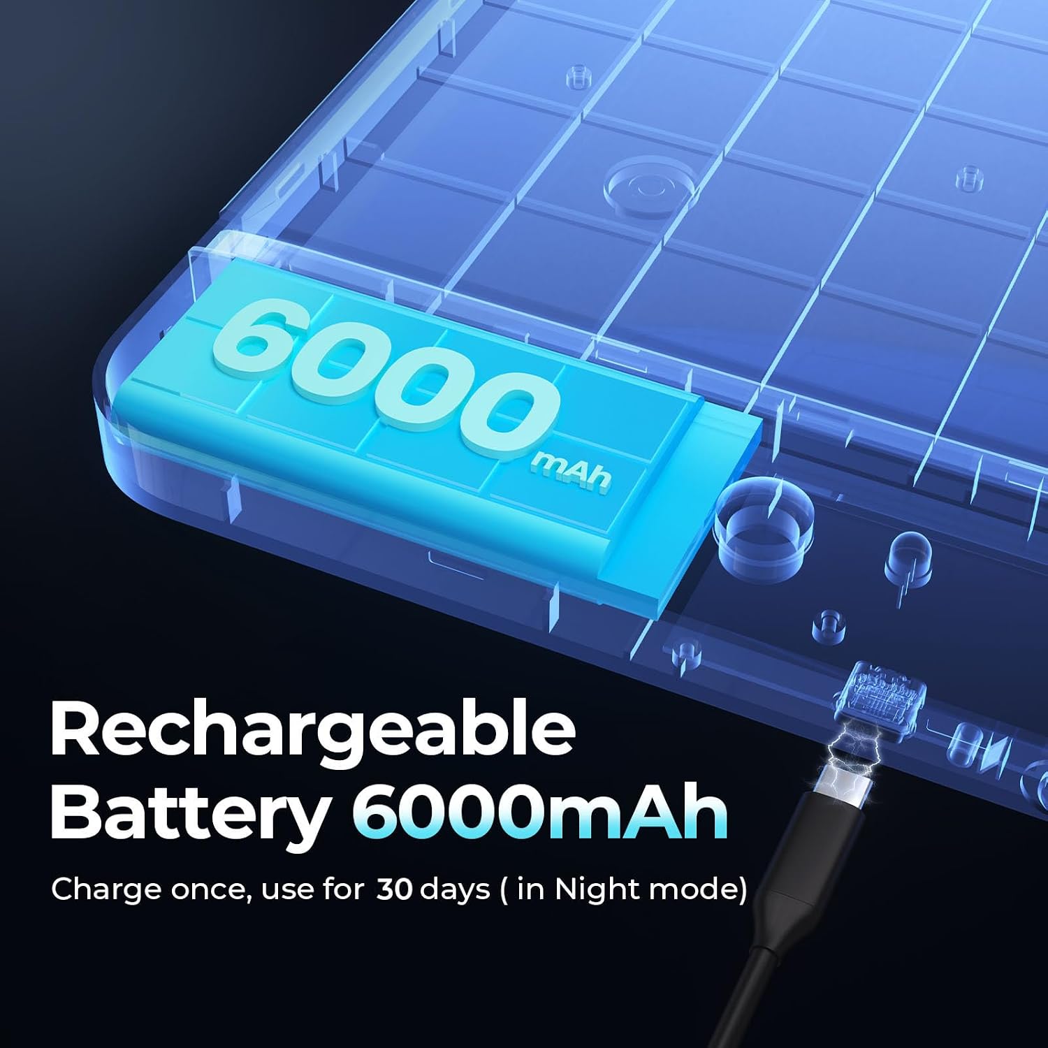 FULEN Motion Sensor Ceiling Light No Wiring, Rechargeable Closet Light