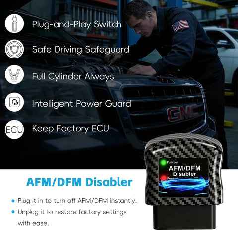 AFM DFM DOD Disabler American Design, Compatible with GM V6 V8 4.3L 5.3L