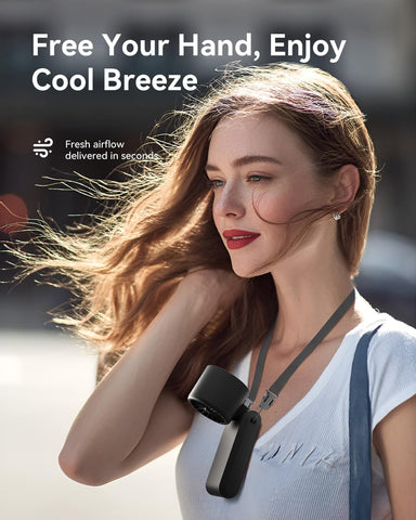 Handheld Portable Turbo Fan with Ice Cooler, Speed (1-199) 5500mAh Rechargeable Personal Fan,[20H Cooling Time] Mini Yet Powerful [20000 RPM] Pocket Fans for Travel/Outdoor/Home/Office, Black HotPink