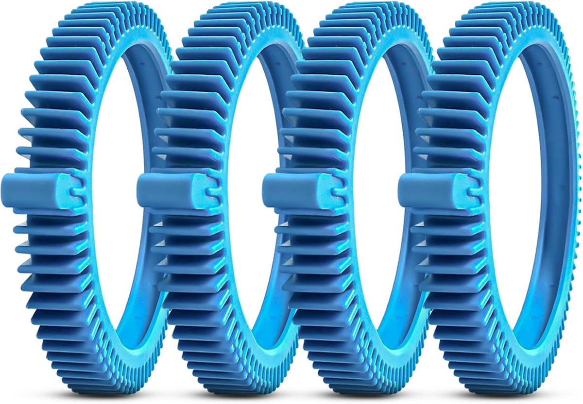 AR-PRO Replacement Tires with Super Hump | Compatible with Poolvergnuegen 896584000-143, Fits Select Poolvergnuegen/Hayward Phoenix Cleaners, 4-Pack