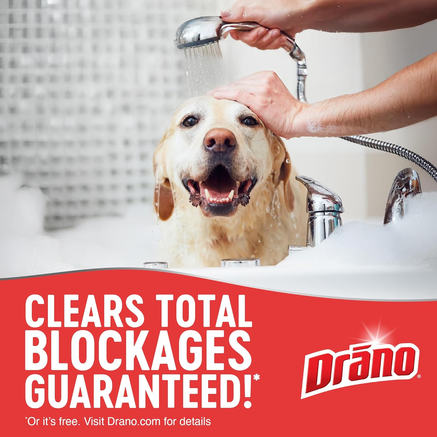 Drano Max Gel Drain Clog Remover & Cleaner, Safe for All Pipes/Septic, 32oz