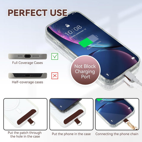 VVAAGG Cell Phone Lanyard for iPhone Crossbody Phone Strap