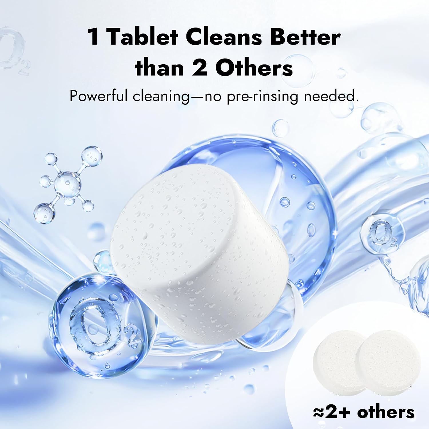 Papablic Upgraded Baby Bottle Washer Tablets, 120Pcs