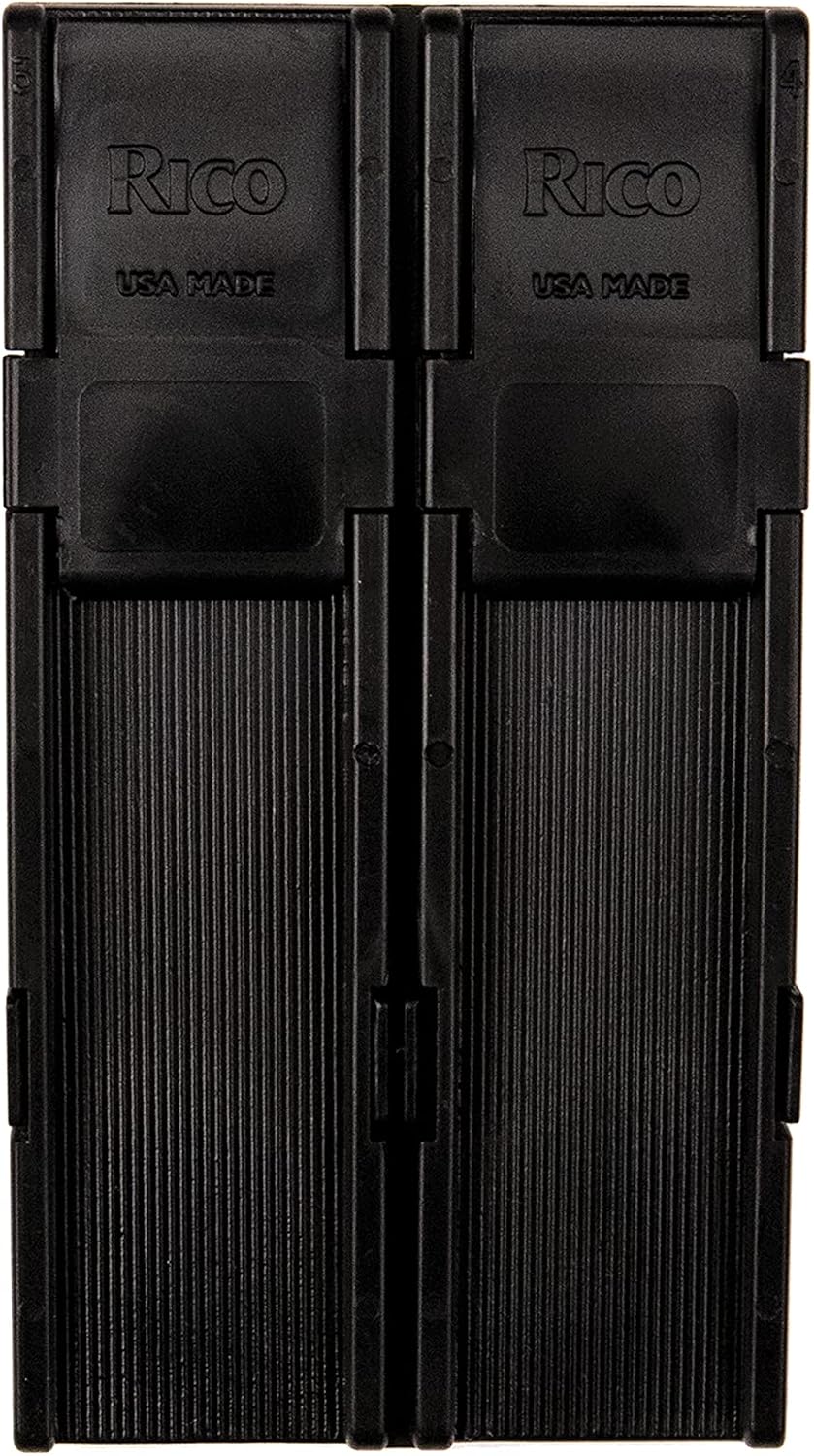 D’Addario Reed Guard IV - Sax & Clarinet Reed Case - Fits Reeds for Bass Clarinet, Tenor Sax & Baritone Sax