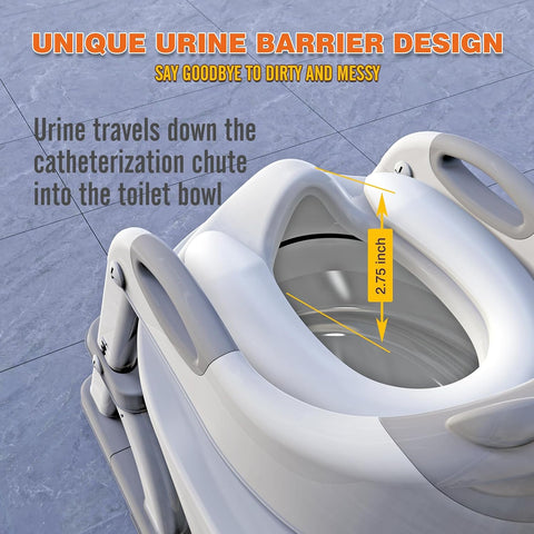 Potty Training Toilet for Toddlers, 2-in-1 Potty Training seat, Anti-Slip