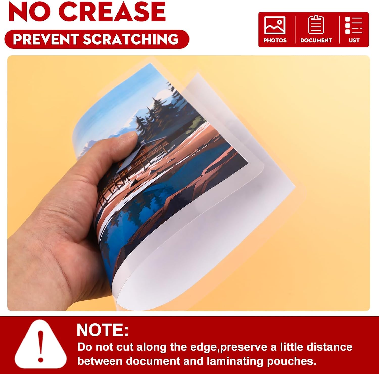 CAREGY Thermal Laminating Pouches, 520 Pack 3 Mil