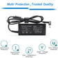 65W Laptop Charger for HP EliteBook Charger 840 850 845 830 820 G9 G8 G7 G6 G5 G4 G3 / ProBook 450 430 440 446 455 470 640 650 745 735 725 755 Power Cord