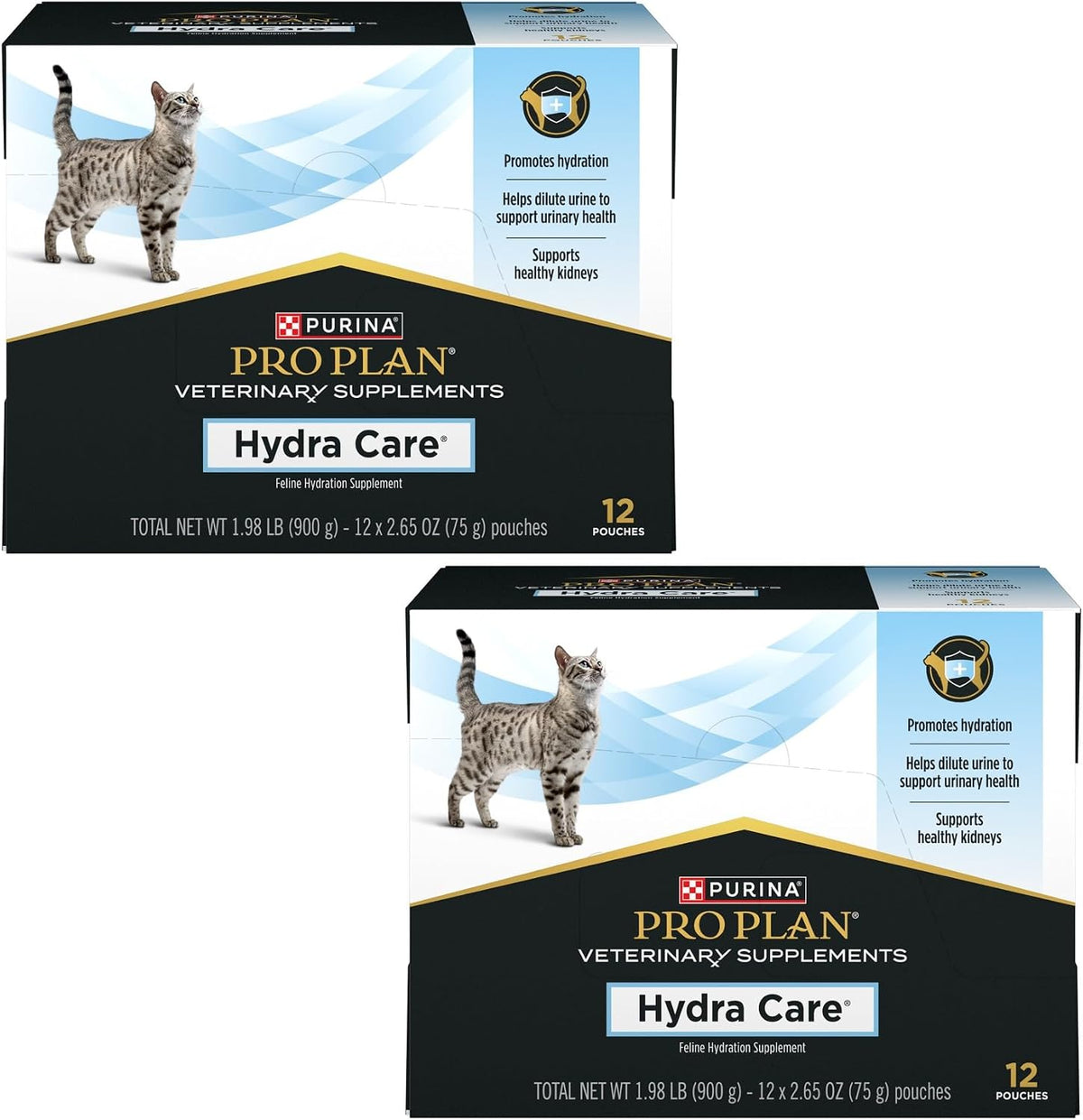 Purina Pro Plan Veterinary Supplements Hydra Care Cat Hydration Supplement, Nutrient-Enriched Water for Cat Health and Urinary Support
