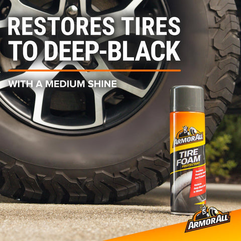 Armor All Tire Foam Protectant, Cars, Trucks, Motorcycles, 20 Oz