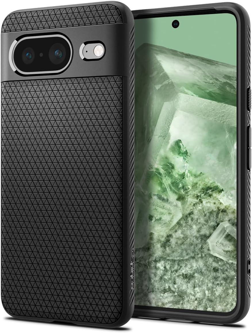 Spigen Liquid Air for Pixel 8 Case, Matte Black