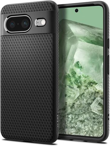 Spigen Liquid Air for Pixel 8 Case, Matte Black