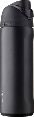 Owala FreeSip Stainless Steel Water Bottle 24 oz Butter Half