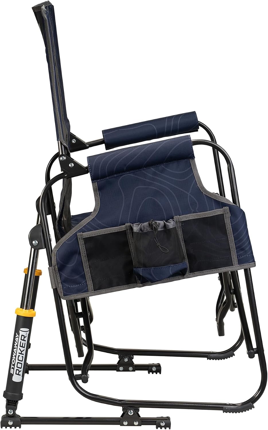 GCI Outdoor Stowaway Rocker - Navy Topo