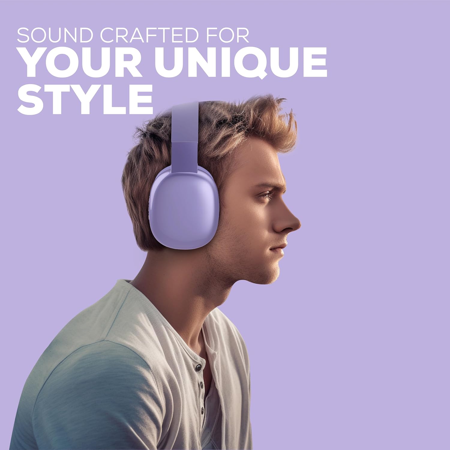 Gabba Goods Platinum Vibe Over-Ear Bluetooth Headphones