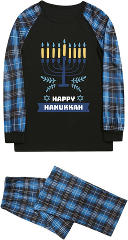 Hanukkah Pajamas for Family Hanukkah Family Pjs Matching Sets With Pocket