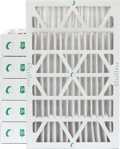 Glasfloss ZL 16x25x4 MERV 10 AC & Furnace Filters. 6-Pack