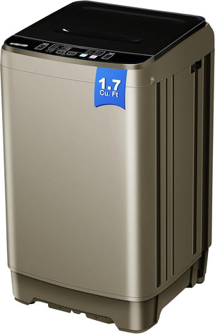Portable Washing Machine - 1.7 Cu. ft. Top Load Compact Washer - Gold