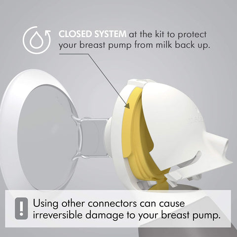 Medela PersonalFit Flex Connectors for Freestyle & Pump in Style | 2Ct