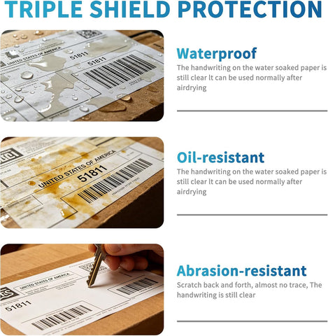 9527 Product 4x6 Direct Thermal Shipping Labels for Zebra 2844 ZP-450 ZP-500 ZP-505,Blank,450 Labels/Roll, 1" Core,Total 4 Rolls