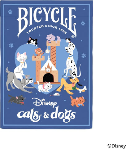 Bicycle Disney Cats and Dogs Playing Cards Lady Tramp Chesire 1 Deck