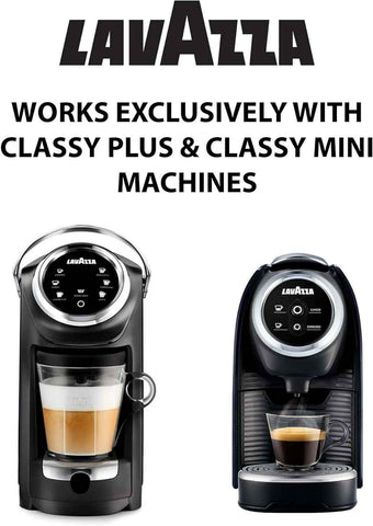 Lavazza Blue Top Class Espresso Capsules, Arabica and Robusta Blend, Compatible with Lavazza Classy Machines (100 Capsules)